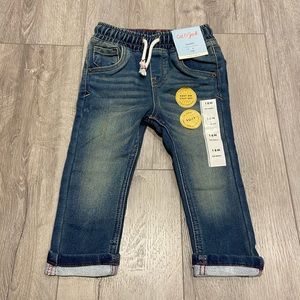 NWT Cat & Jack Easy-On Skinny Jeans - Toddler Size 18m